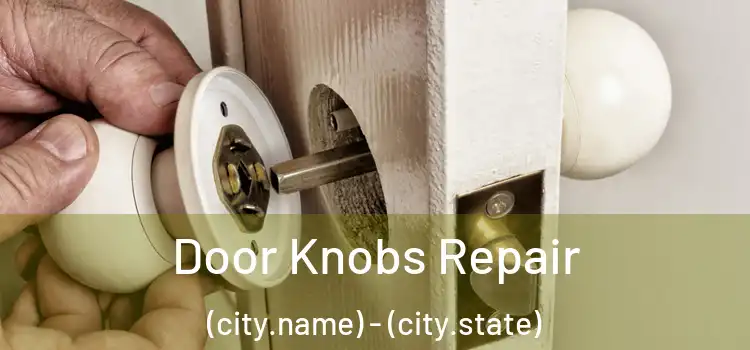 Door Knobs Repair (city.name) - (city.state)